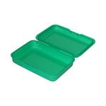 Storage box "School box" junior Milky transparent