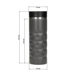Insulated mug "Diamond" Aztec blue