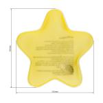 Gel heating pad "Star" Yellow
