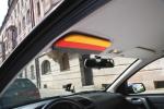 Sun visor cover "Nations" German color