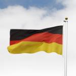 Flagge "Nations", 1,5 m Deutschland Farben
