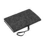 Notizbuch "Filz" Grau