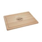 Cutting board "Woody" square, large Nature
