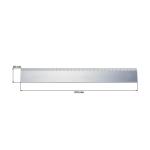 Ruler "Metall" Silver