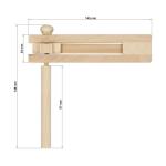 Ratsche "Timber" Natur