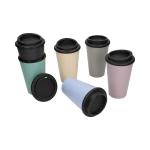 Bio-Kaffeebecher "Premium" Aprikose