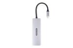 Sitecom CN-5502 5 in 1 USB-C Power Delivery Multiport Adapter Grau