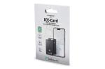 Enjoy Technology Xoopar ICE-Card Ultradünne Tracker-Karte wiederaufladbar Schwarz