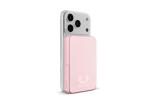 Fresh 'n Rebel Wireless Powerbank 10000mAh Compatible with MagSafe Pink