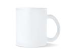 Mallorca Sublimations Becher aus gefrostetem Glas 335ml Ecru