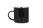 Emalie Becher 350ml Schwarz