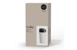 Sagaform Loke Travel Mug Color Coated 240ml White