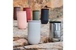 Sagaform Tova isolated mug, 320 ml leak-proof and dishwasher safe Mauve