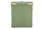 InSideOut folding basket with lid Sogne 40.5 x 33 x 42cm rPET Olive