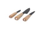 InSideOut 3 Stück Essential Messer Set Ravn Holz