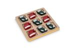InSideOut Weihnachts-Tic-Tac-Toe aus Holz Bunt