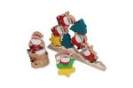 InSideOut Holz Weihnachtsmann Balancierspiel Bunt
