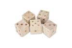 InSide Out Giant Wooden Dice Game Timber