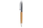 Metal Ball pen bamboo in tube Nature