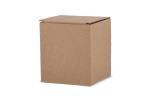 Geschenkbox für Kaffeebecher Braun