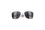 Justin RPC sunglasses with cork inlay UV400 White