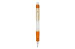Ball pen Vegetal Pen Clear transparent Transparent orange