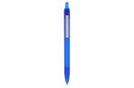 Ball pen ocean bound paper clip Transparent blue