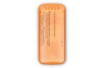 Pflasterbox mit 5 PE-Pflastern (56 × 18 mm) Orange