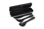 Besteckset PP Schwarz