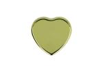 Lippenbalsam  in Flacher metallischer Herzformdose Gold