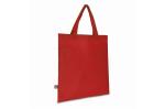 R-PET Carry bag non-woven short handles 38 x 42cm 75g/m² 