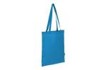 R-PET Carry bag non-woven long handles 38 x 42cm 75g/m² Aztec blue