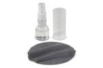 Cleaner with microfiber cloth 30ml Transparent white