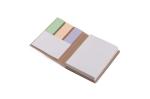 Hardcover Haftnotizenset Transparent weiß