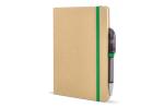 Notizbuch Kraftpapier A5 Grün