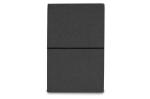 Notizbuch mit Einband aus recycelten Leder Din A5 Dunkelgrau