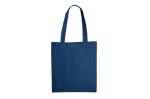 Shoulder bag cotton OEKO-TEX® 140g/m² 38x10x42cm Dark blue