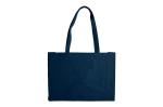 Shoulder bag canvas OEKO-TEX® 270g/m² 45x10x33cm Dark blue