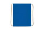 Kordelzugbeutel baumwolle OEKO-TEX® 140g/m² 35x45cm Blau