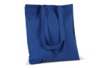 Recycled cotton bag 140g/m² 38x42cm Aztec blue