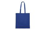 Tasche aus recycelter Baumwolle 140g/m² 38x10x42cm Blau