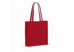 Recycled cotton bag with gusset 140g/m² 38x10x42cm 
