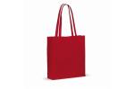 Recycled cotton bag with gusset 140g/m² 38x10x42cm 