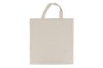Tasche OEKO-TEX® natur kurze Henkel 220g/m² 38x42 cm Ecru