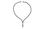 R-PET Kordel-Lanyard Schwarz