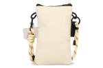 Crossbody Beutel mit Paracord Gurt Beige