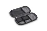 rPET PU-beschichtete 210D Kyra-Organizer-Etui 20 x 11,5 x 2 cm Dunkelblau