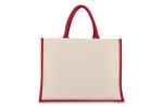 Jute/Cot bag OekoTex 42x19x32 320g Red
