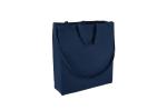 Tragetasche aus Baumwolle OEKO-TEX® 40 x 13 x 44cm 220g/m² Dunkelblau