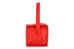 R-PET 6 Can cooler bag non-woven 20x 13 x 12.5cm 75g/m² Red